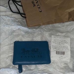 Coach blue never used!! Brand new